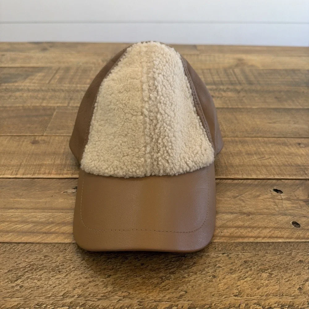 UGG Australia Unisex Shearling Sheepskin Baseball Cap Adjustable O/S Original